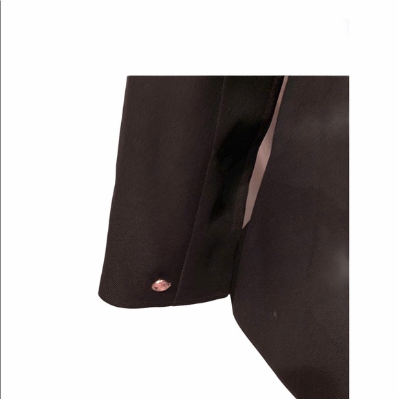 Classic Collections Women’s One Gold Button Black Jacket /Blazer - Picture 4 of 7